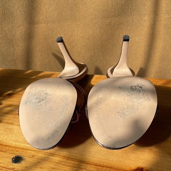 NINE WEST gold color, party shoes - Picture 5 of 9